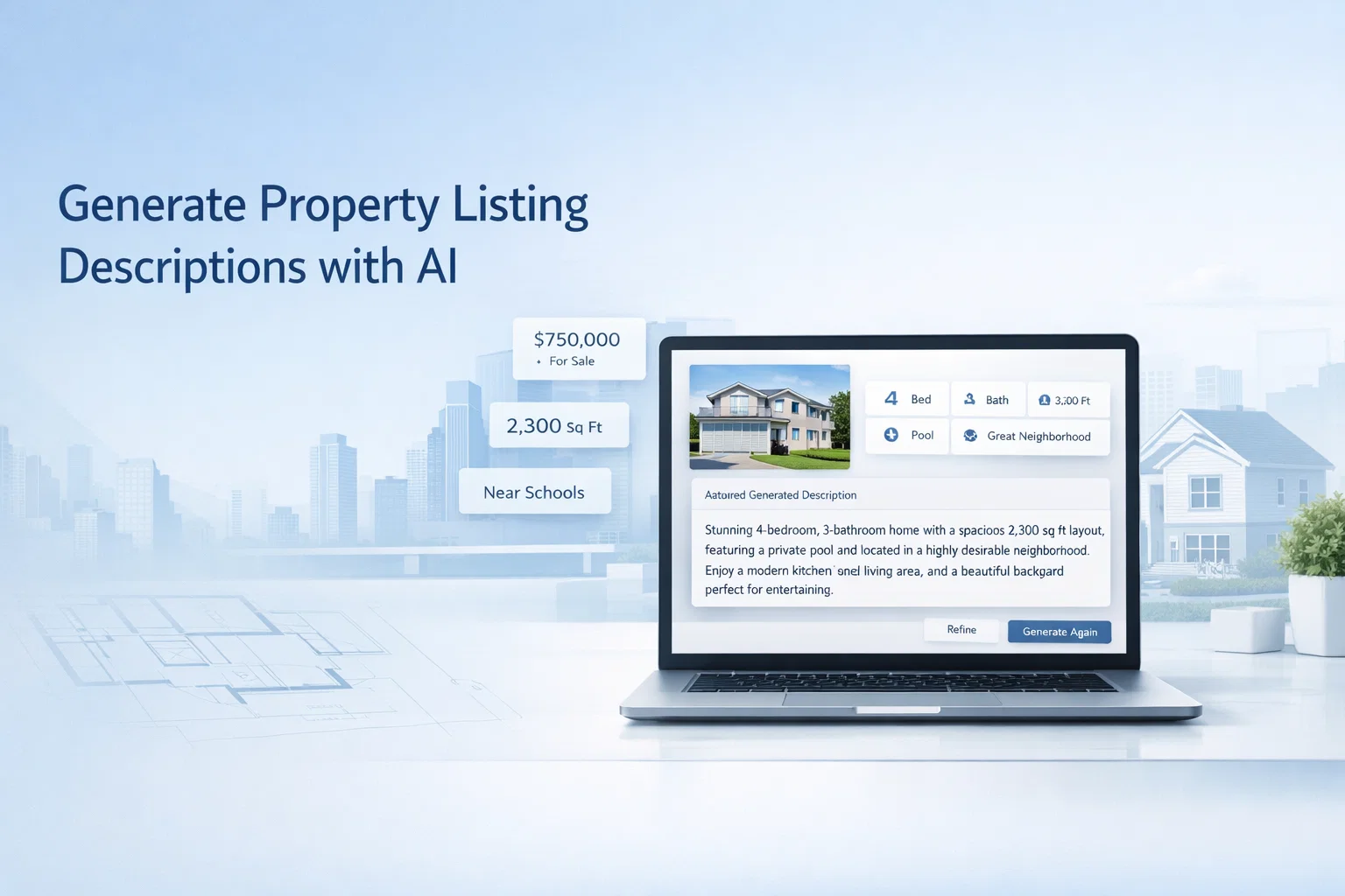 How to Generate Property Listing Descriptions with AI?